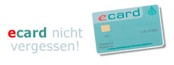 e-card nicht vergessen!; Bild einer ecard
